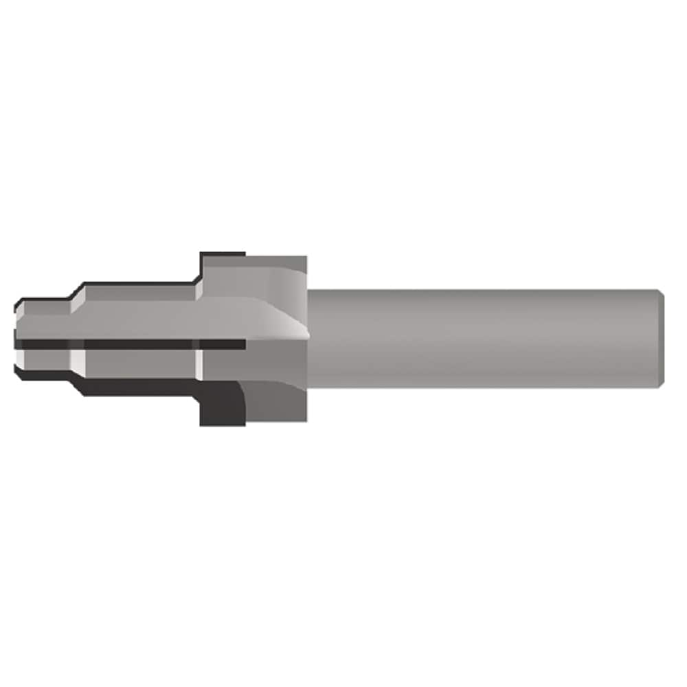 Porting Tool: 0.75″ Spotface Dia, Reamer, 0.5620-18″ Port, Tube Dash #6 0.427″ Min Pilot Dia, 0.262″ Pilot Length, 3-1/4″ OAL, 4 Flutes, MS 21921