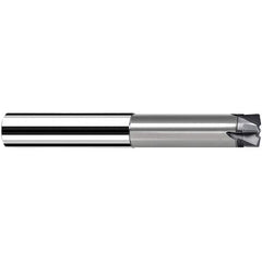 Fraisa - 4mm Diam Solid Carbide Single End 4 Flute High-Feed End Mill - A1 Tooling