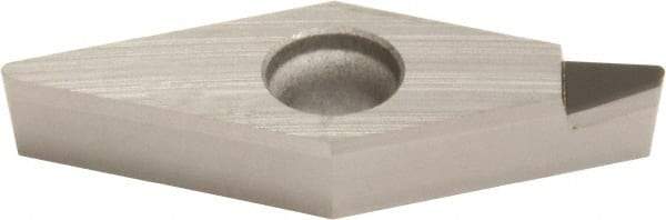 Sumitomo - NF-VCMX331 Grade DA1000 Polycrystalline Diamond (PCD) Turning Insert - 35° Diamond, 3/8" Inscr Circle, 3/16" Thick, 1/64" Corner Radius - A1 Tooling