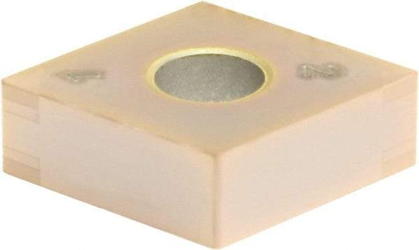 Sumitomo - 4NC-CNGA431 Grade BNC160 PCBN Turning Insert - TiN Finish, 80° Diamond, 1/2" Inscr Circle, 3/16" Thick, 1/64" Corner Radius - A1 Tooling