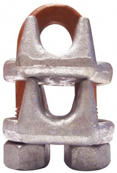 CM - 1-1/4" Piggyback Wedge Socket Clip - 7/8-9, 2.31" Between Centers, Galvanized - A1 Tooling