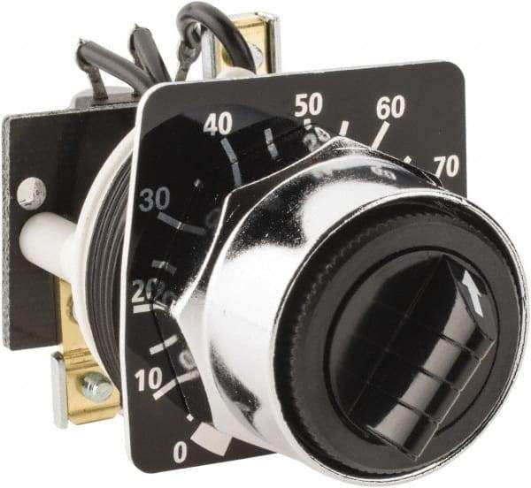 Square D - 5,000 Ohm, 30mm, 600 Volt Potentiometer - 2 Watts, Nonilluminated - A1 Tooling