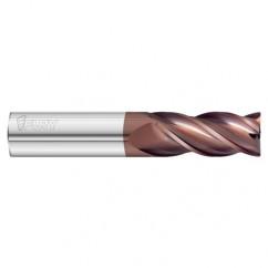 3/8 Dia. x 3 Overall Length 4-Flute .010 C/R Solid Carbide SE End Mill-Round Shank-Center Cut-FC20 - A1 Tooling