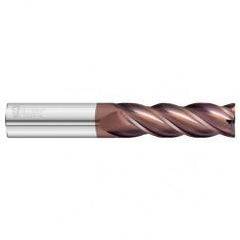 3/16 Dia. x 2-1/2 Overall Length 4-Flute .030 C/R Solid Carbide SE End Mill-Round Shank-Center Cut-FC20 - A1 Tooling