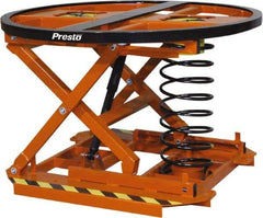 Presto Lifts - 4,500 Lb Capacity Steel Leveler - 43-5/8" Diam x 28" High - A1 Tooling