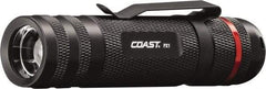 Coast Cutlery - White LED Bulb, 315 Lumens, Industrial/Tactical Flashlight - Black Aluminum Body, 3 AAA Batteries Included - A1 Tooling