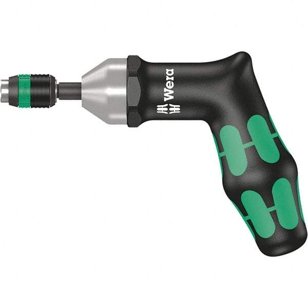 Wera - 1 Piece, 4 to 8.8 N/m, Ergo Cushion Grip Driver Preset Torque Limiting Screwdriver - 1/4" Drive - A1 Tooling