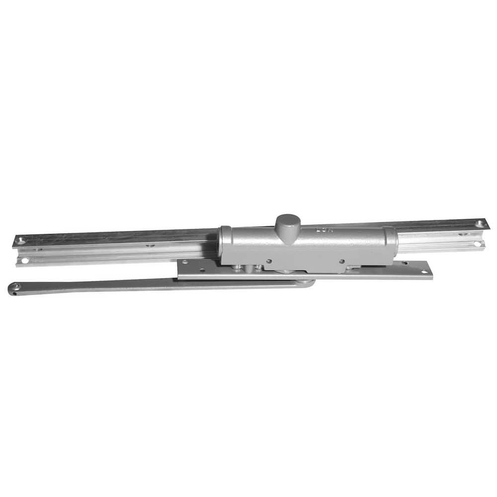 Door Closer Damper: 200 lb Load Capacity Aluminum, Left Handed