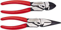 GearWrench - 2 Piece Long Nose & Diagonal Plier Set - A1 Tooling