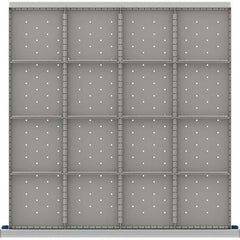 LISTA - 16-Compartment Drawer Divider Layout for 3.15" High Drawers - A1 Tooling