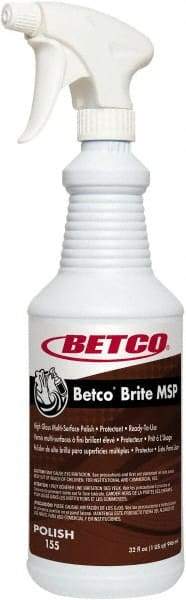 Betco - Liquid Furniture Polish - Lemon Scented, Plastic Bottle Container - A1 Tooling