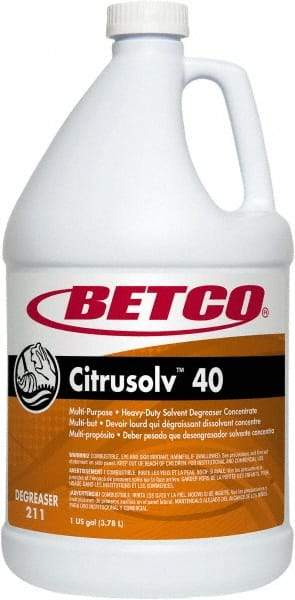 Betco - 1 Gal Bottle Cleaner/Degreaser - Liquid, Citrus - A1 Tooling