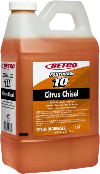 Betco - 2 L Bottle Cleaner/Degreaser - Liquid, Citrus - A1 Tooling