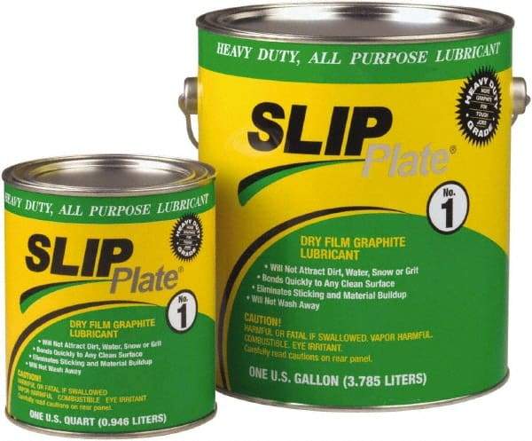 SLIP Plate - 32 oz Can Lubricant - Black, -75°F to 450°F - A1 Tooling