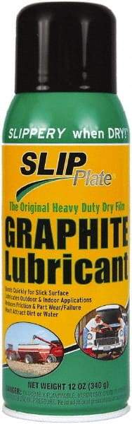 SLIP Plate - 12 oz Aerosol Spray Lubricant - Black, -75°F to 450°F - A1 Tooling