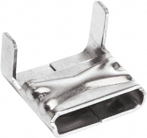 IDEAL TRIDON - Stainless Steel Banding Strap Buckle - 3/4" Wide x 0.02" Thick - A1 Tooling