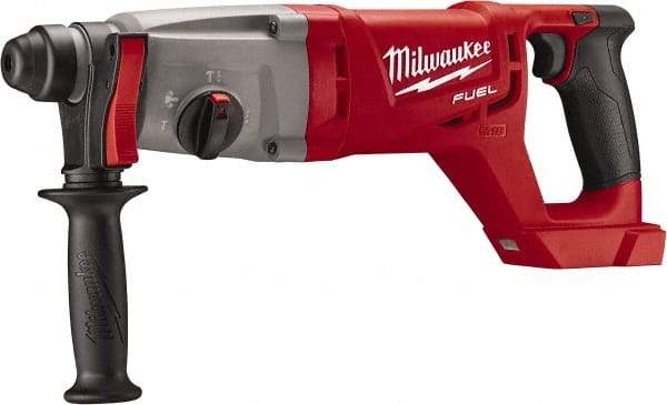 Milwaukee Tool - 18 Volt 1" SDS Plus Chuck Cordless Rotary Hammer - 0 to 4,400 BPM, 0 to 1,500 RPM, Reversible - A1 Tooling