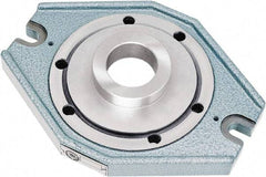 Bison - Adapter Back Plate for 6" Diam Self Centering Lathe Chucks - Plain Back Mount - A1 Tooling