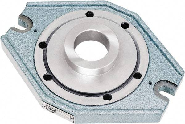 Bison - Adapter Back Plate for 8" Diam Self Centering Lathe Chucks - Plain Back Mount - A1 Tooling