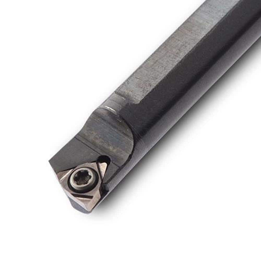 Indexable Boring Bar:  C07K-SWUBR06-D08,  7.00 mm Shank Dia,  93.00&deg N/A Solid Carbide 4.9000″ OAL,  Screw,