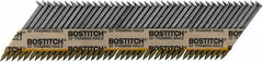 Stanley Bostitch - 12 Gauge 0.113" Shank Diam 2" Long Framing Nails for Power Nailers - Steel, Bright Finish, Smooth Shank, Angled Stick Paper Tape Collation, Round Head - A1 Tooling