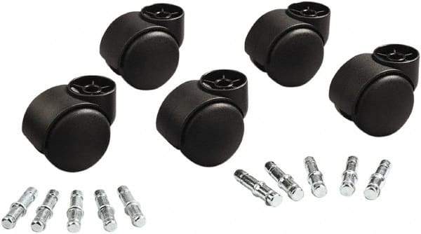 Master Caster - Matte Black Caster Set - For Office & Home Furniture - A1 Tooling