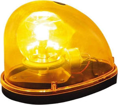 Buyers Products - 90 FPM, Magnetic Mount Emergency Revolving Warning Light Assembly - Powered by 12 Volts, Amber - A1 Tooling