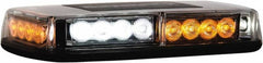 Buyers Products - Variable Flash Rate, Magnetic or Permanent Mount Emergency LED Lightbar Assembly - Powered by DC, Amber & Clear - A1 Tooling