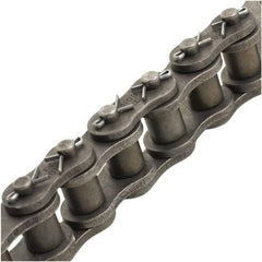 Tritan - 5/8" Pitch, ANSI 50, Cottered Single Strand Roller Chain - Chain No. 50C, 4,991 Lb. Capacity, 10 Ft. Long, 0.4" Roller Diam, 0.37" Roller Width - A1 Tooling