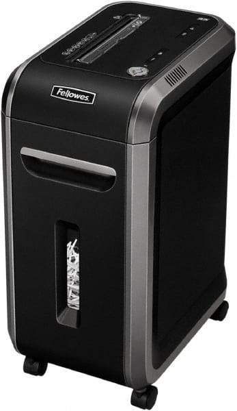 FELLOWES - 7/32" Strip, 12 Sheet Strip Cut Paper Strip Cut Shredder - 17-5/16" Long x 11-7/16" Wide x 25-3/16" High, Level 2 Security, 9 Gal Wastebasket - A1 Tooling