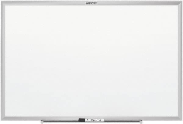 Quartet - 48" High x 72" Wide Magnetic Dry Erase Board - Steel, Includes Z-Bracket - A1 Tooling