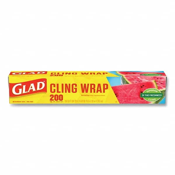 Glad - Foil & Plastic Wrap Breakroom Accessory Type: Plastic Wrap For Use With: Food Protection - A1 Tooling