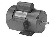 Leeson - 1/3 Max hp, 1,725 Max RPM, Electric AC DC Motor - 115, 208, 230 V Input, Single Phase, 48 Frame - A1 Tooling