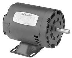 Leeson - 1 Max hp, 3,450 Max RPM, Electric AC DC Motor - 115, 208, 230 V Input, Single Phase, 56 Frame - A1 Tooling