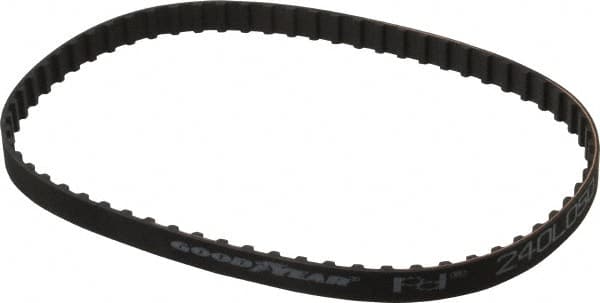 Continental ContiTech - Section L, 1/2" Wide, Timing Belt - Helanca Weave Stretch Nylon, L Series Belts Positive Drive, No. 240L - A1 Tooling