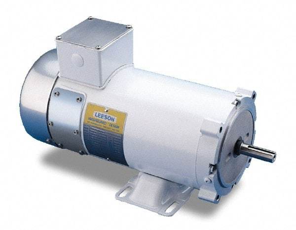 Leeson - 3/4 Max hp, 1,750 Max RPM, Electric AC DC Motor - 115 V Input, ZLS56C Frame - A1 Tooling