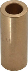 Made in USA - 5/16" Inside x 1/2" Outside Diam, Cast Bronze Sleeve Bearing - 1-1/4" OAL - A1 Tooling