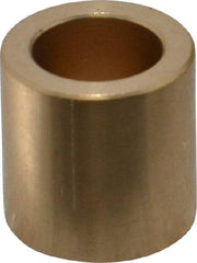 Made in USA - 1/2" Inside x 3/4" Outside Diam, Cast Bronze Sleeve Bearing - 3/4" OAL - A1 Tooling