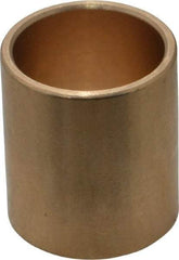 Made in USA - 3/4" Inside x 7/8" Outside Diam, Cast Bronze Sleeve Bearing - 1" OAL - A1 Tooling