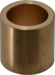 Made in USA - 3/4" Inside x 1" Outside Diam, Cast Bronze Sleeve Bearing - 1" OAL - A1 Tooling