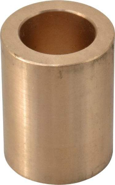 Made in USA - 3/4" Inside x 1-1/8" Outside Diam, Cast Bronze Sleeve Bearing - 1-1/2" OAL - A1 Tooling