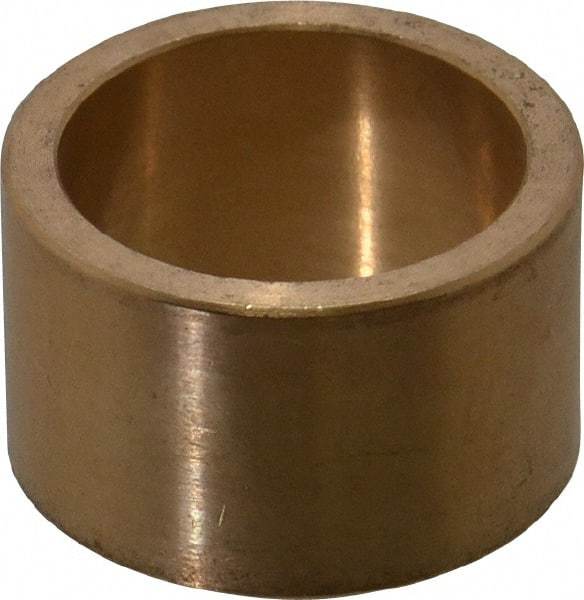 Made in USA - 1" Inside x 1-1/4" Outside Diam, Cast Bronze Sleeve Bearing - 3/4" OAL - A1 Tooling