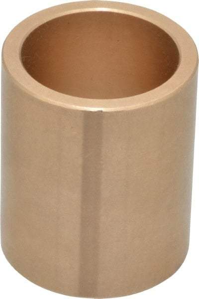 Made in USA - 1" Inside x 1-1/4" Outside Diam, Cast Bronze Sleeve Bearing - 1-1/2" OAL - A1 Tooling