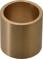 Made in USA - 1-1/4" Inside x 1-1/2" Outside Diam, Cast Bronze Sleeve Bearing - 1-1/2" OAL - A1 Tooling