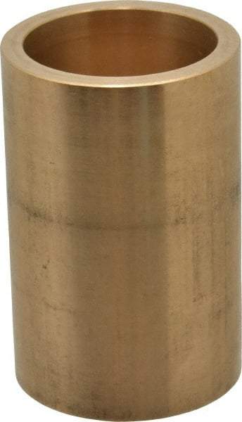 Made in USA - 1-5/16" Inside x 1-5/8" Outside Diam, Cast Bronze Sleeve Bearing - 2-1/2" OAL - A1 Tooling