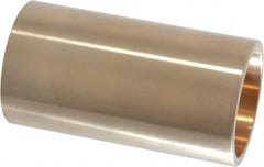 Made in USA - 1-3/8" Inside x 1-5/8" Outside Diam, Cast Bronze Sleeve Bearing - 3" OAL - A1 Tooling