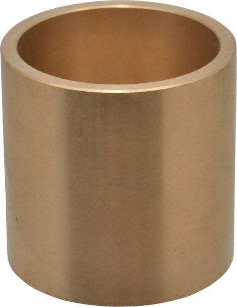 Made in USA - 1-1/2" Inside x 1-3/4" Outside Diam, Cast Bronze Sleeve Bearing - 1-3/4" OAL - A1 Tooling