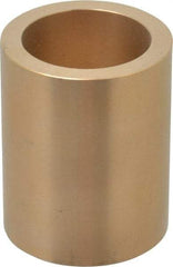 Made in USA - 1-1/2" Inside x 2" Outside Diam, Cast Bronze Sleeve Bearing - 2-1/2" OAL - A1 Tooling