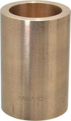 Made in USA - 1-1/2" Inside x 2" Outside Diam, Cast Bronze Sleeve Bearing - 3" OAL - A1 Tooling