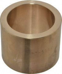 Made in USA - 1-3/4" Inside x 2-1/4" Outside Diam, Cast Bronze Sleeve Bearing - 1-3/4" OAL - A1 Tooling